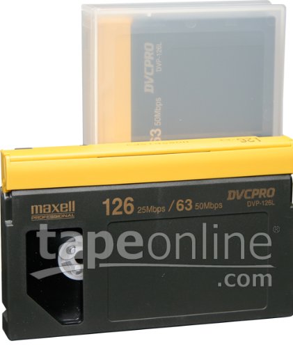 DVP-126L DVCPro Video Tape 126 Minute, Large