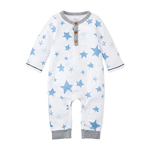 Baby Star ONE Piece, Blue, 3-6 Months