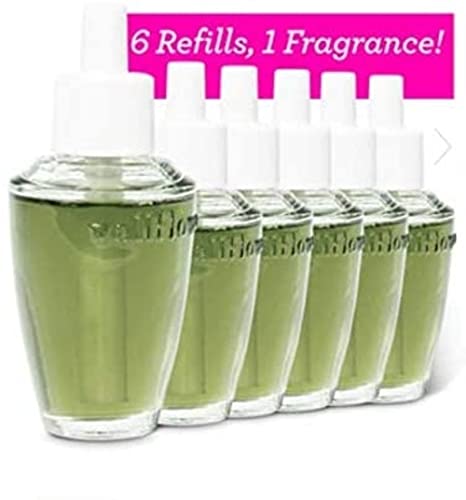 6 Piece Pack Fresh Balsam 0.8 fl oz  24 mL) Wallflowers Fragrance Refill