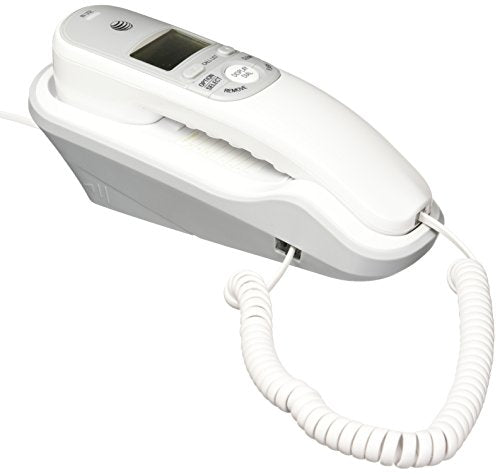 TR1909 Trimline Corded Phone with Caller ID, White