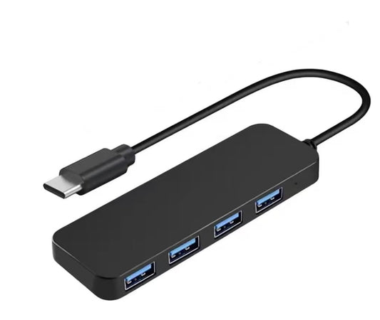 4-Port USB C Hub for Laptop and Devices