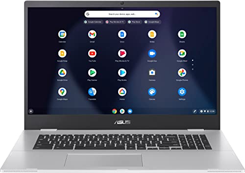 '- 17.3" Chromebook - Intel Celeron N4500 - 4GB Memory - 32GB eMMC - Transparent Silver