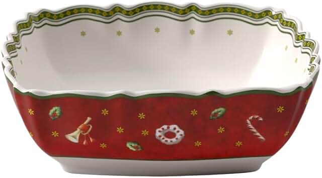 Small Red Delight Serving Bowl