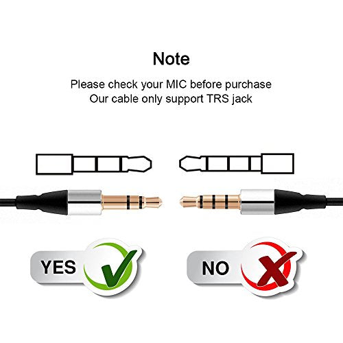 3.5mm Female to 5 Pin Mini USB Male Microphone Adapter Cable