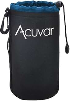 Large Neoprene Camera Lens Pouch for All Lenses