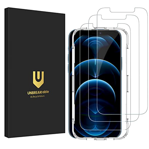3-Pack Tempered Glass Screen Protectors for iPhone 12 Pro Max