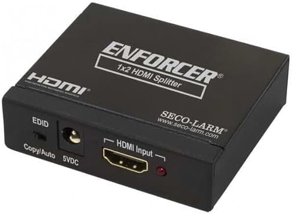 4K HDMI Splitter with 2 Outputs and HDR Support