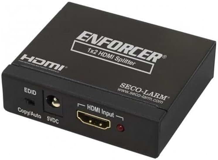 4K HDMI Splitter with 2 Outputs and HDR Support