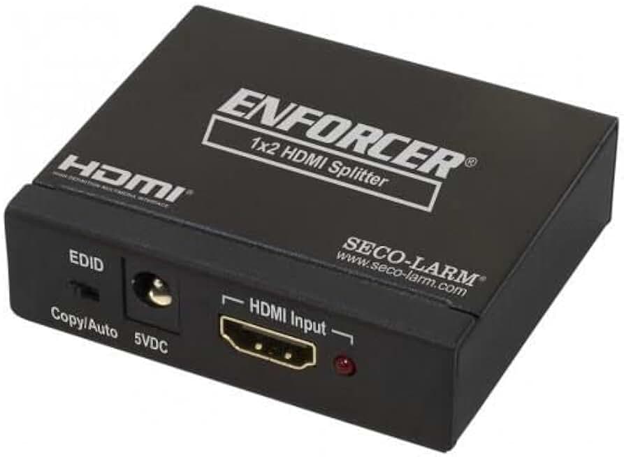 4K HDMI Splitter with 2 Outputs and HDR Support