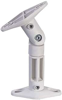 White adjustable speaker wall mount brackets (pair)