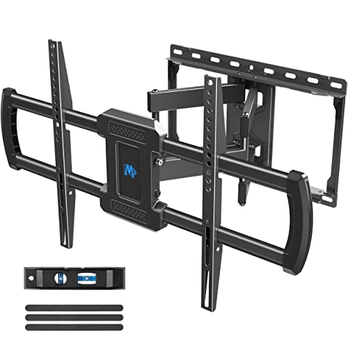 TV Wall Mount for 42-75 Inch Flat Screens, Full Motion, Swivel, 100 lbs