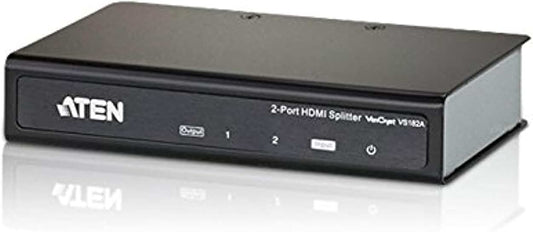 2-Port 4K HDMI Splitter for Multiple Displays