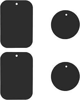 Set of 4 Metal Plates for Magnetic Phone Mounts