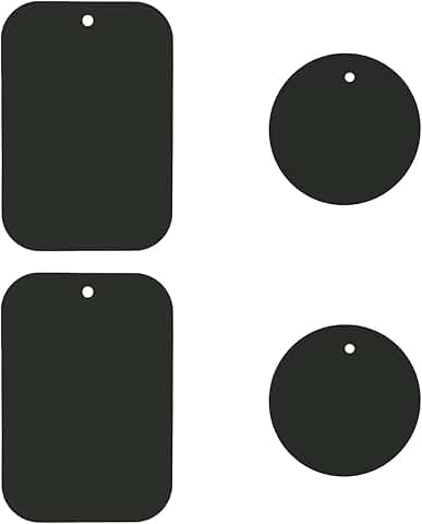 Set of 4 Metal Plates for Magnetic Phone Mounts