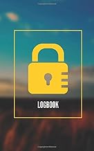 Password and Username Logbook for Personal or Organization Use