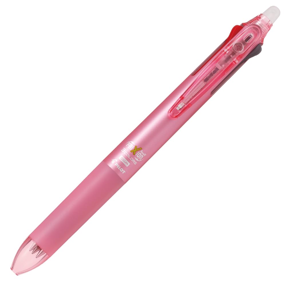 Pink Erasable Ballpoint Pen with 0.5mm Tip