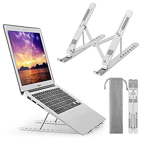 Adjustable Aluminium Laptop Stand for 10-15 inch Devices