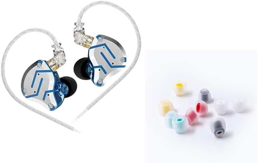 In-Ear Monitor Earphones with Extra Tips