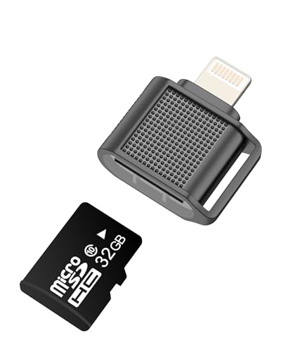 Lightning to Micro SD Card Reader for iPhone and iPad