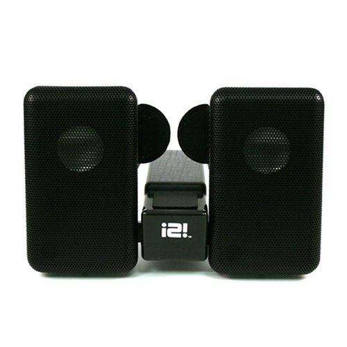 Aerielle Folding Portable Speakers (Black)