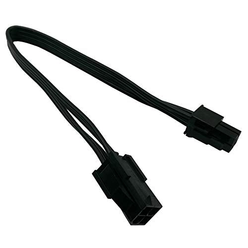 (3-Pack) Motherboard ATX CPU 4 Pin Male to Female Extension Cable for Power Supply PSUs 9.5-inch(24cm)