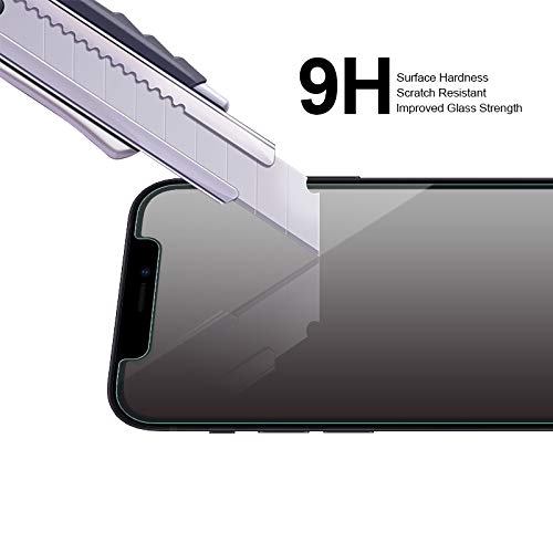 (2 Pack) Designed for iPhone 12 Mini (5.4 inch) Tempered Glass Screen Protector, Anti Scratch, Bubble Free