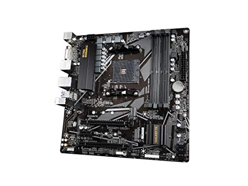 B550M DS3H (AM4 AMD/B550/Micro ATX/Dual M.2/SATA 6Gb/s/USB 3.2 Gen 1/PCIe 4.0/HMDI/DVI/DDR4/Motherboard)