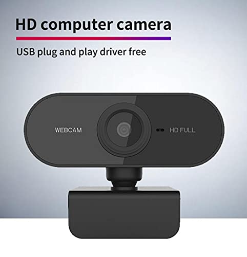 NU LITE Super HD1080 Plug & Play Super Quality Small Webcam Auto Focus Built in Mic Image Stabilization
