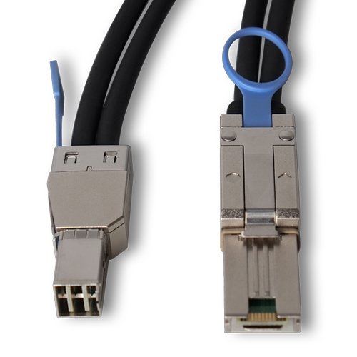 1-Meter mini-SAS HD to mini SAS (SFF-8644 to SFF-8088) Cable