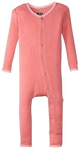 Baby Girls' Solid Fitted Coverall Prd-kpca212-drl, Desert Rose/Lotus, 3-6 Months