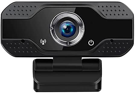 Webcam with Microphone, 1080p HD Streaming USB Computer Webcam [Plug and Play] [30fps], for PC Video Conference/Call/Game, Laptop/Desktop Mac.