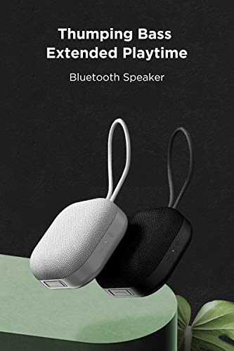 Portable Bluetooth Speakers Outdoor Wireless Bluetooth Speaker with IPX5 Waterproof, HD Sound, 12H Playtime, Built-in Speakerphone, Easy Pairing for Home/Travel/Play/Sport-Black
