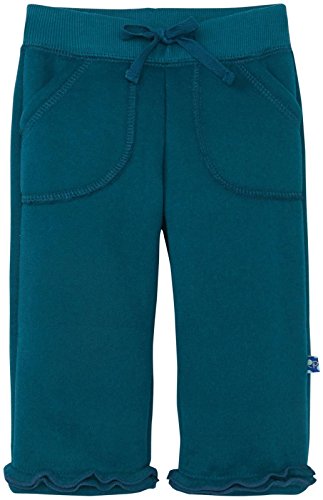 Baby Girls' Ruffle Sweatpants (Baby) - Peacock - 3-6 Months