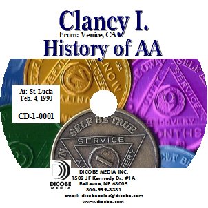 History of AA - Clancy I. (Audio CD)