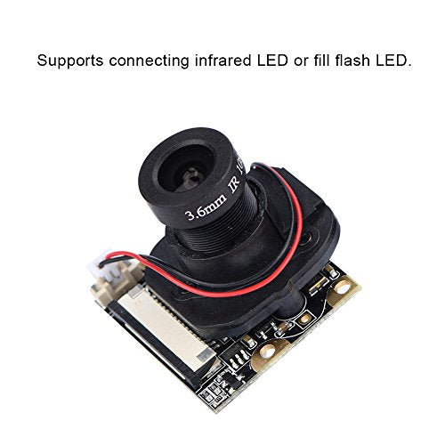 IRCUT Camera for Raspberry Pi Focusable Camera Module 5MP Webcam Video 1080p OV5642 Sensor for Raspberry Pi/Pi 2/Pi 3