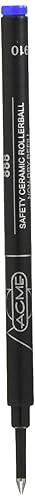 Set of 5 Blue Roller Ball Refills