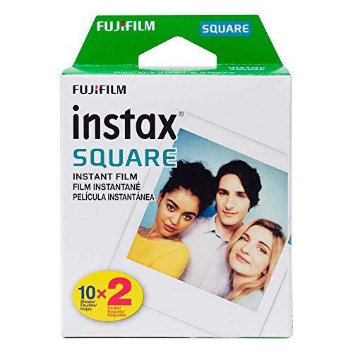Instax Square Twin Pack Film, 20 Exposures
