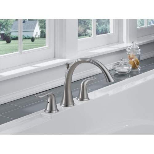 T2738-CZ Lahara Roman Tub Trim, Champagne Bronze