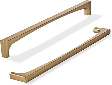 Solid 18-Inch Bronze Appliance Handle Pull