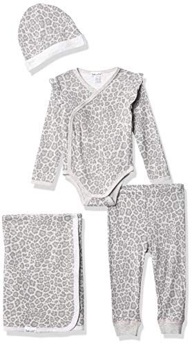 Baby Girl's Take Me Home Set, Leopard, 3/6 mo