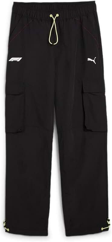 Men's Black Formula 1 Statement Pants