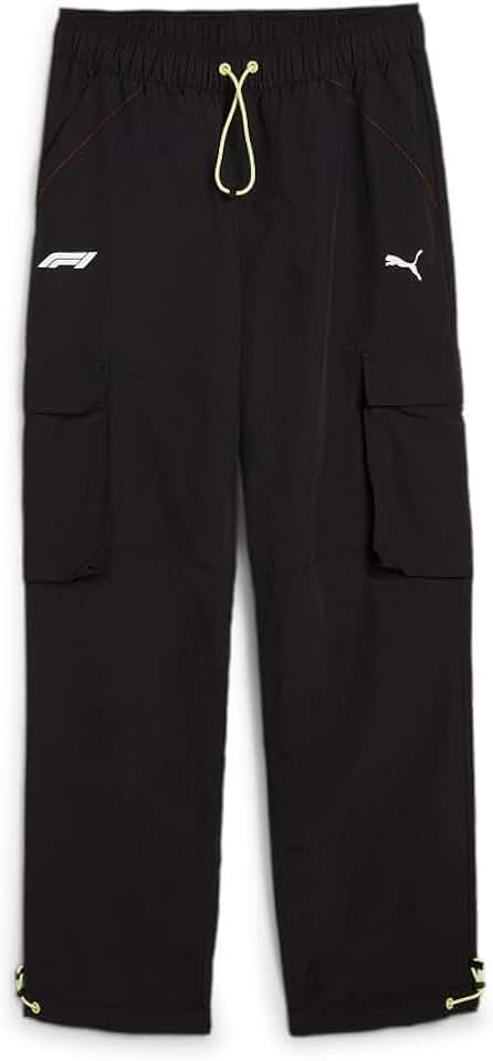 Men's Black Formula 1 Statement Pants