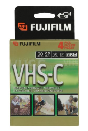 PRO TC-30 Recordable VHS Cassette Tapes (4 Pack h/t)