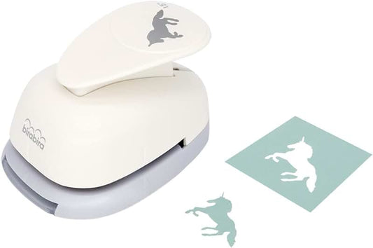 1.5-inch Unicorn Shape Lever Punch for Paper Crafting