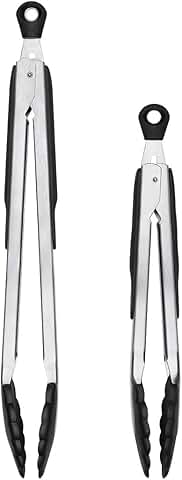 2-Piece Tongs with Nylon Heads