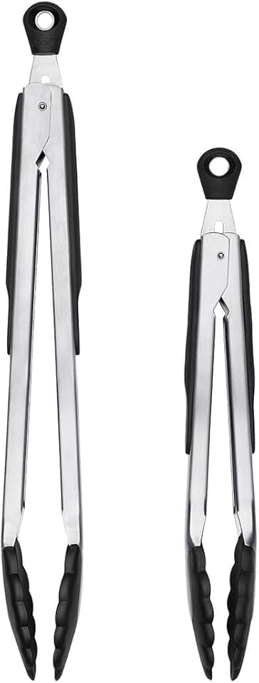 2-Piece Tongs with Nylon Heads