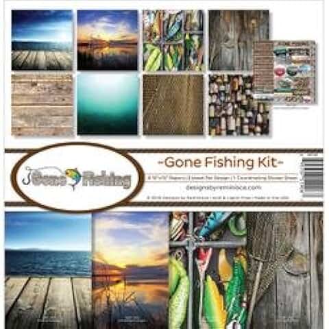 Gone Fishing Scrapbook Collection Kit