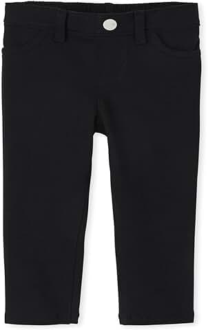 Baby Girl and Toddler French Terry Jeggings