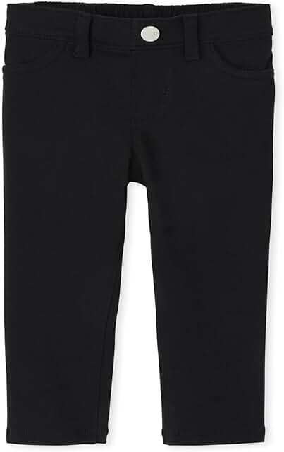 Baby Girl and Toddler French Terry Jeggings