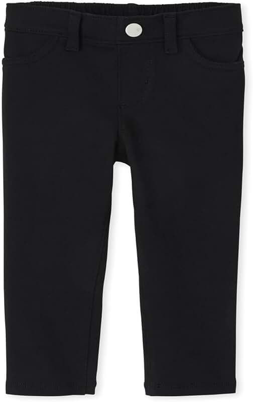 Baby Girl and Toddler French Terry Jeggings